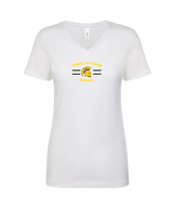 Thomas Jefferson HS Baseball Curve 1 - Womens Vneck