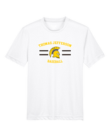 Thomas Jefferson HS Baseball Curve 1 - Youth Performance Shirt