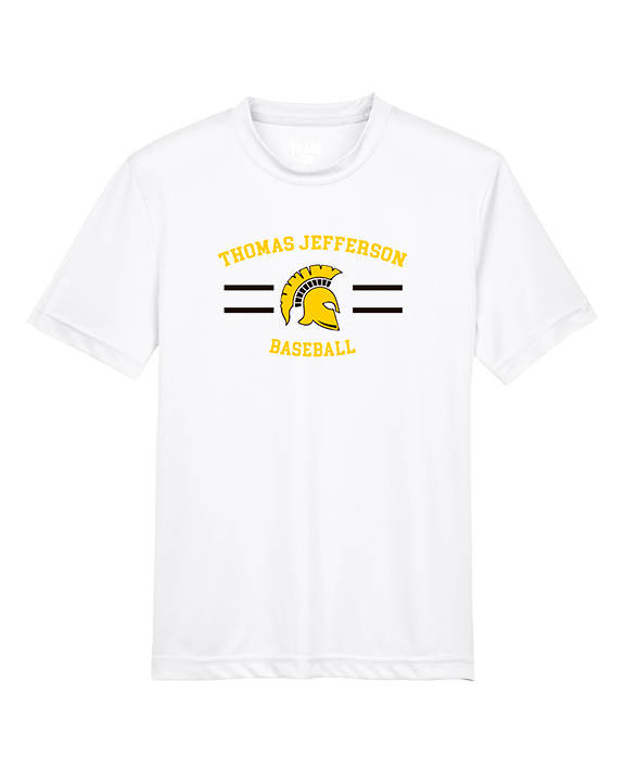 Thomas Jefferson HS Baseball Curve 1 - Youth Performance Shirt