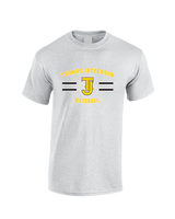 Thomas Jefferson HS Baseball Curve 2 - Cotton T-Shirt