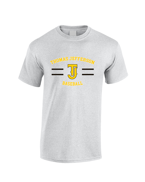 Thomas Jefferson HS Baseball Curve 2 - Cotton T-Shirt