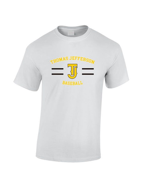 Thomas Jefferson HS Baseball Curve 2 - Cotton T-Shirt
