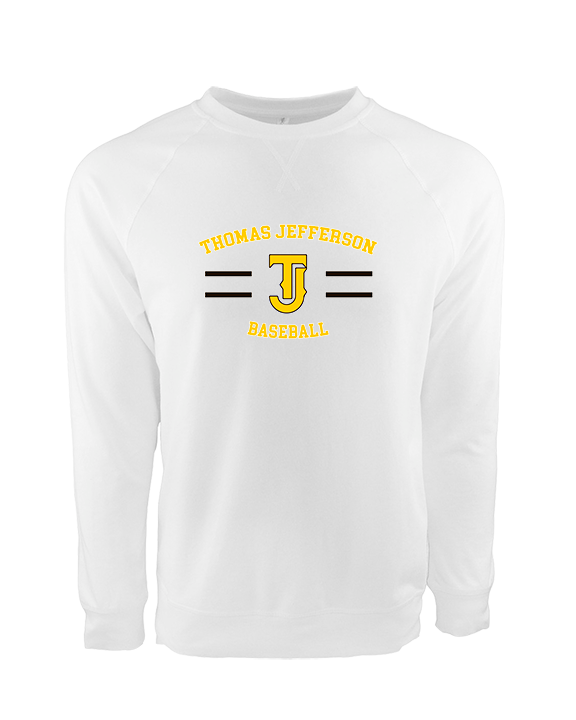 Thomas Jefferson HS Baseball Curve 2 - Crewneck Sweatshirt