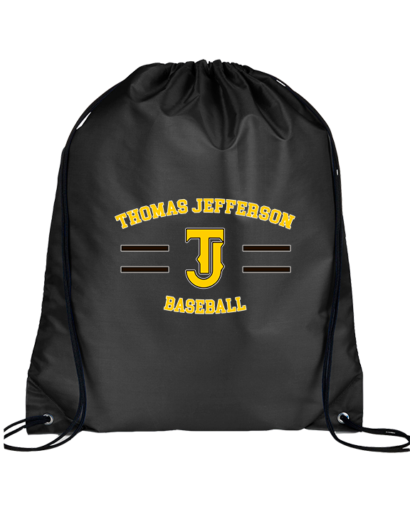 Thomas Jefferson HS Baseball Curve 2 - Drawstring Bag