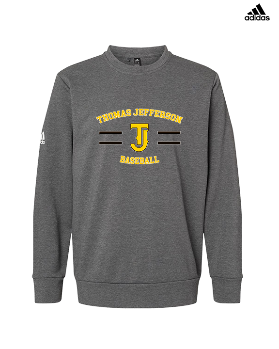 Thomas Jefferson HS Baseball Curve 2 - Mens Adidas Crewneck