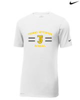 Thomas Jefferson HS Baseball Curve 2 - Mens Nike Cotton Poly Tee