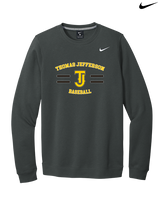 Thomas Jefferson HS Baseball Curve 2 - Mens Nike Crewneck