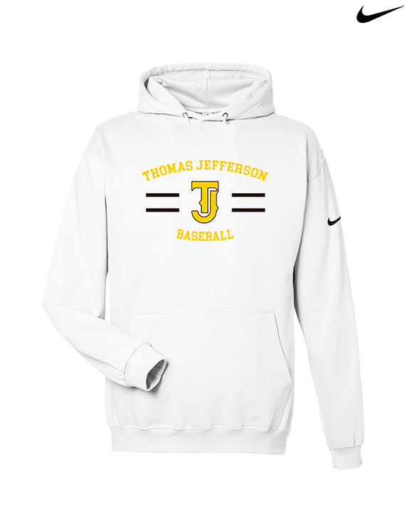 Thomas Jefferson HS Baseball Curve 2 - Nike Club Fleece Hoodie
