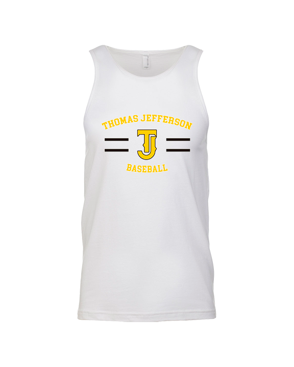 Thomas Jefferson HS Baseball Curve 2 - Tank Top