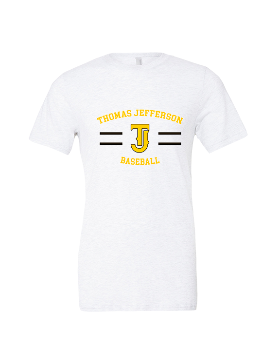 Thomas Jefferson HS Baseball Curve 2 - Tri-Blend Shirt