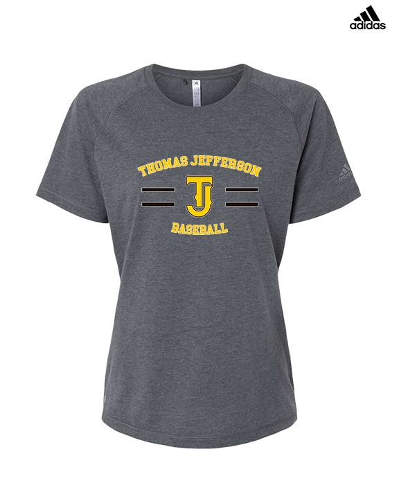 Thomas Jefferson HS Baseball Curve 2 - Womens Adidas Performance Shirt