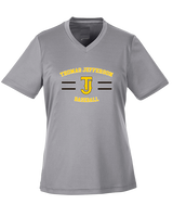 Thomas Jefferson HS Baseball Curve 2 - Womens Performance Shirt