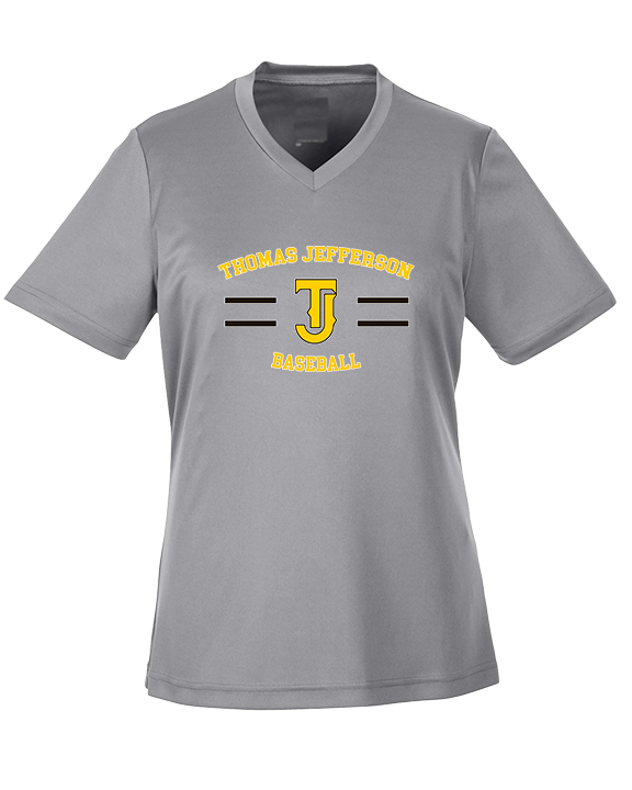 Thomas Jefferson HS Baseball Curve 2 - Womens Performance Shirt