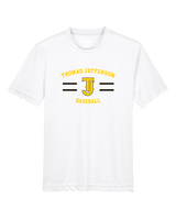 Thomas Jefferson HS Baseball Curve 2 - Youth Performance Shirt