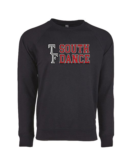 Thornton Fractional South HS Dance TF Logo - Crewneck Sweatshirt