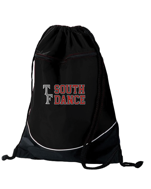 Thornton Fractional South HS Dance TF Logo - Drawstring Bag
