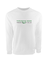 Thousand Oaks HS Track Logo - Crewneck Sweatshirt