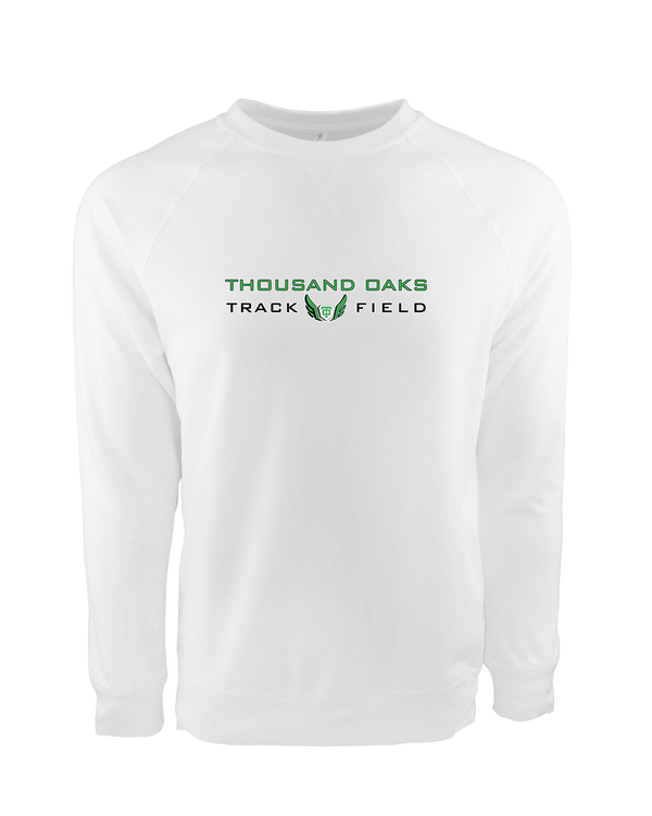 Thousand Oaks HS Track Logo - Crewneck Sweatshirt