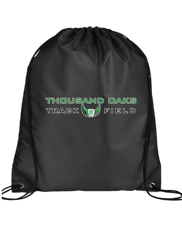 Thousand Oaks HS Track Logo - Drawstring Bag
