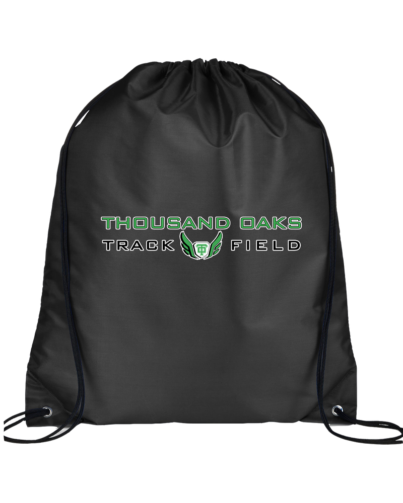 Thousand Oaks HS Track Logo - Drawstring Bag