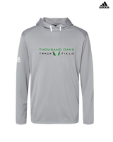 Thousand Oaks HS Track Logo - Adidas Men's Hooded Sweatshirt