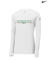Thousand Oaks HS Track Logo - Nike Dri-Fit Poly Long Sleeve