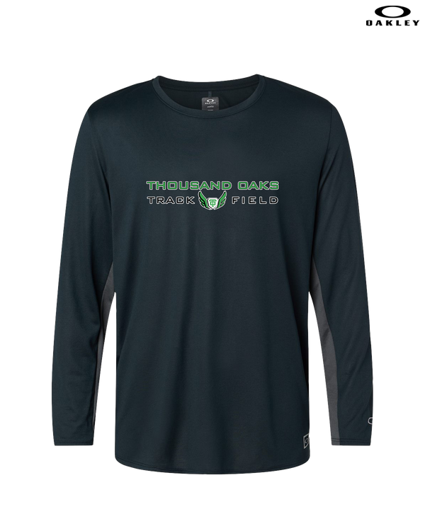 Thousand Oaks HS Track Logo - Oakley Hydrolix Long Sleeve