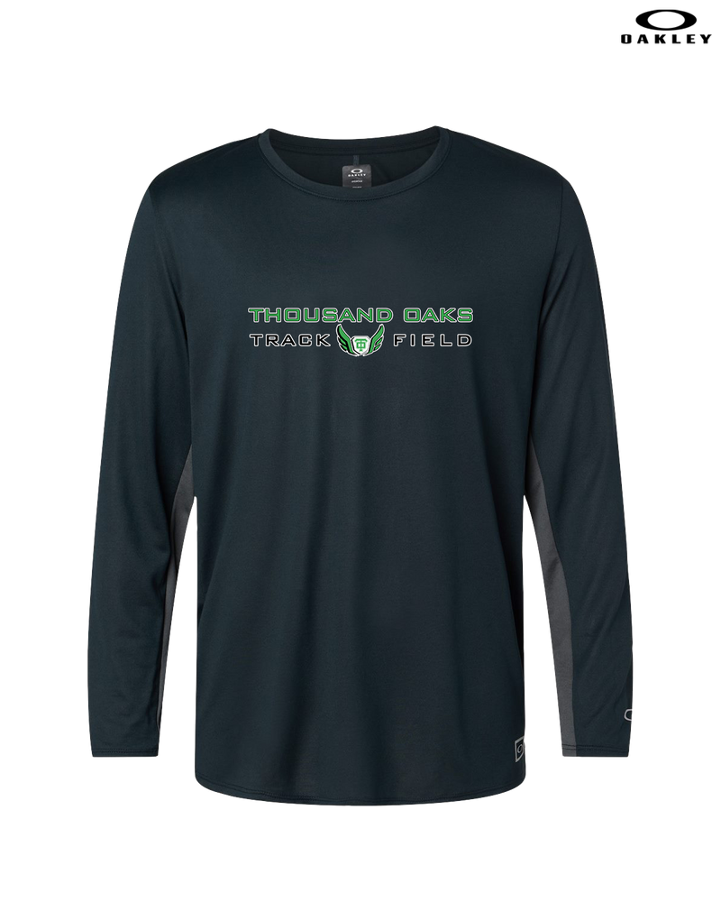 Thousand Oaks HS Track Logo - Oakley Hydrolix Long Sleeve