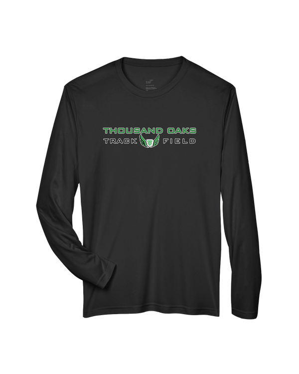 Thousand Oaks HS Track Logo - Performance Long Sleeve