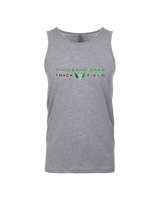 Thousand Oaks HS Track Logo - Mens Tank Top