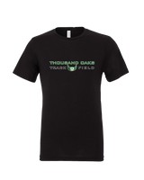 Thousand Oaks HS Track Logo - Mens Tri Blend Shirt