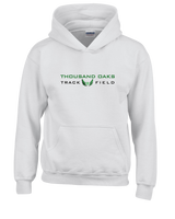Thousand Oaks HS Track Logo - Cotton Hoodie