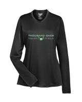 Thousand Oaks HS Track Logo - Womens Performance Long Sleeve