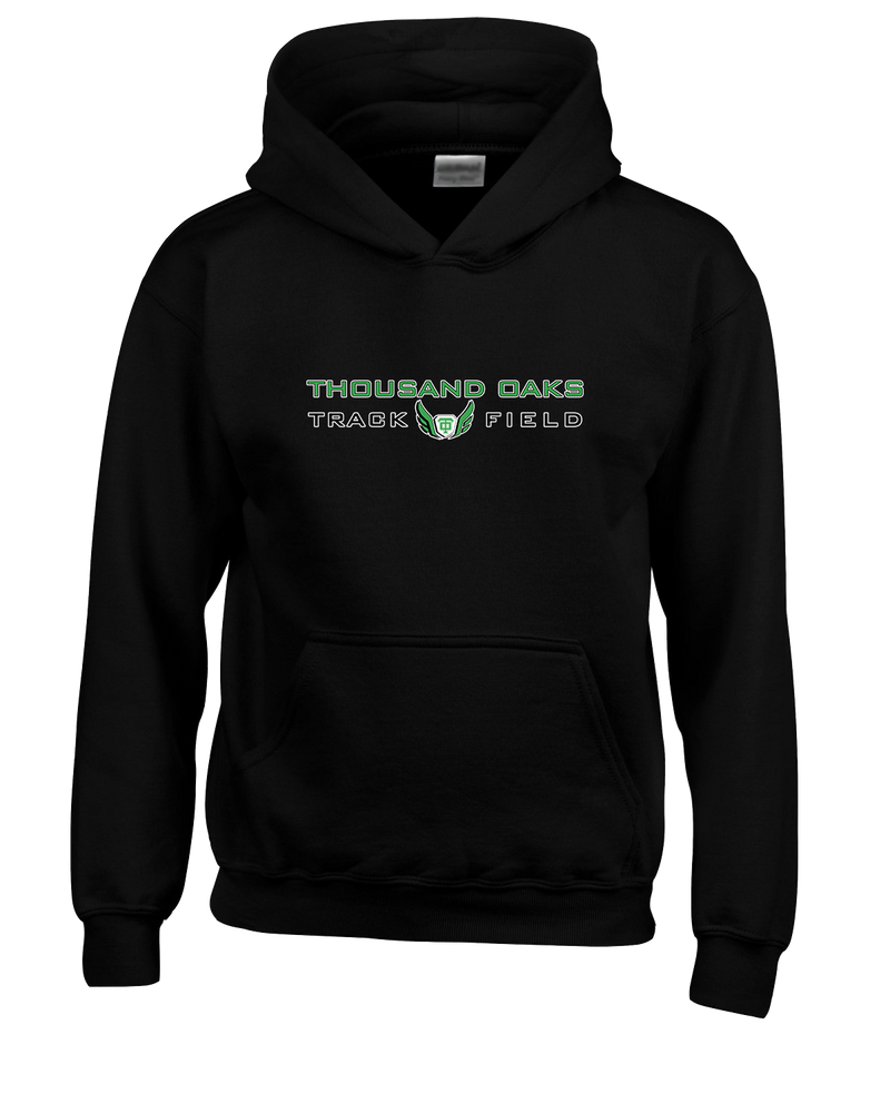 Thousand Oaks HS Track Logo - Youth Hoodie