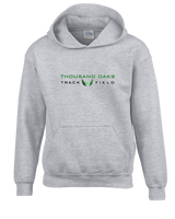 Thousand Oaks HS Track Logo - Youth Hoodie