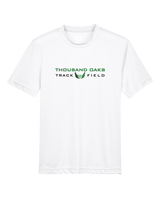Thousand Oaks HS Track Logo - Youth Performance T-Shirt