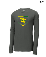 Tippecanoe Valley HS Softball Plate - Mens Nike Longsleeve