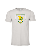 Tippecanoe Valley HS Softball Plate - Tri - Blend Shirt