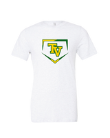 Tippecanoe Valley HS Softball Plate - Tri - Blend Shirt