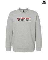 Todd County HS Baseball Basic - Mens Adidas Crewneck