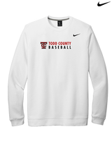 Todd County HS Baseball Basic - Mens Nike Crewneck