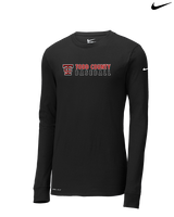 Todd County HS Baseball Basic - Mens Nike Longsleeve