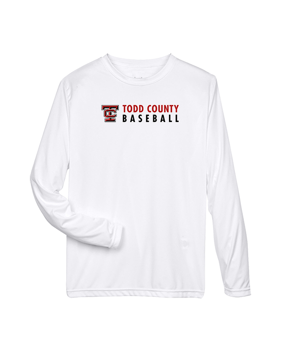 Todd County HS Baseball Basic - Performance Longsleeve