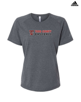 Todd County HS Baseball Basic - Womens Adidas Performance Shirt