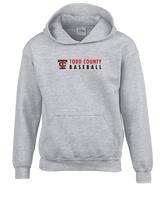 Todd County HS Baseball Basic - Youth Hoodie
