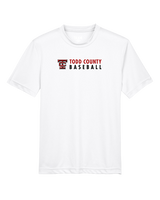 Todd County HS Baseball Basic - Youth Performance Shirt