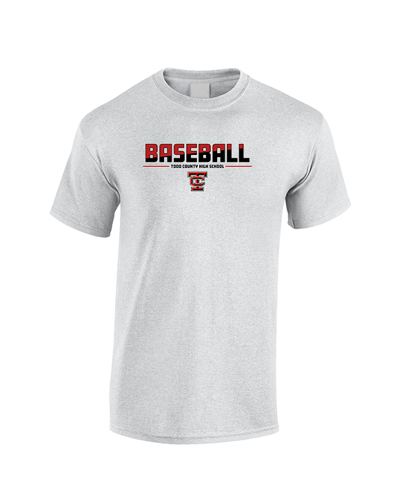 Todd County HS Baseball Cut - Cotton T-Shirt