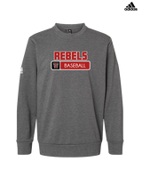 Todd County HS Baseball Pennant - Mens Adidas Crewneck
