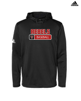 Todd County HS Baseball Pennant - Mens Adidas Hoodie