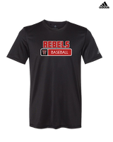 Todd County HS Baseball Pennant - Mens Adidas Performance Shirt